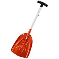 Pala plegable de aluminio para la nieve con mango extensible plegable de metal port&aacute;til de emergencia herramienta autom&aacute;tica de eliminaci&oacute;n de nieve para el camino de entrada patio de autos para acamp