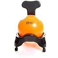 Silla de Oficina Pelota de Fitness Fijo Respaldo Modelo con Libre Bola de