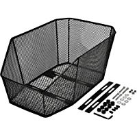 B&uuml;chel 40502400 Jumbo Pro 2 - Cesta Trasera para Bicicleta, Color Negro