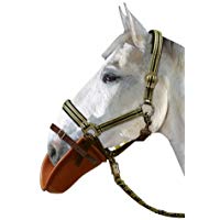 PFIFF 005362-40-1 - Babero para caballo (pl&aacute;stico), color amarillo