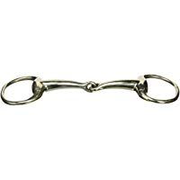 PFIFF - Bocado para caballos de h&iacute;pica, tama&ntilde;o 12,5 cm, color plateado