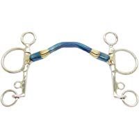 Bombers bocado Pelham 55 Happy Tongue, 135 mm, 30250-135-B16/10-HT