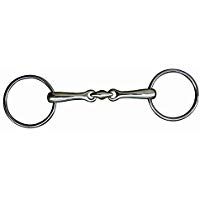 Hkm 540641&nbsp;unterlegtrense, Articulaci&oacute;n Doble, Acero Inoxidable, 14&nbsp;mm, L