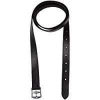 PFIFF 004180-60-Pony - Aciones para estribos de Poni (Cuero), Color Negro