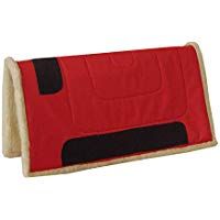 mantilla Rojo | Western Pad Inka con oso polar Base de 100% poli&eacute;ster, 75&nbsp;cm de longitud x 80&nbsp;cm de ancho, piel fortalece