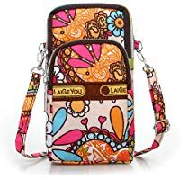 SimpleLife Mujeres Crossbody Bolso Bandolera Bolso Monedero Bolso m&oacute;vil Bolso Monedero, 8x6x17cm