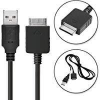subtel&reg; Cable USB dato 1m compatible con Sony Walkman NW-A45 -A25HN NWZ-A15 -A10 -A20 NW-ZX2 -ZX1 -ZX100 NWZ-E545 -E584 -E436 -E443 -E453 -E463 -E464 NWZ-F886 NWZ-S545 -S544 -S764 NWZ-X1060 Cable Carga Cargador