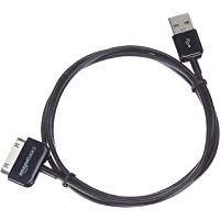 AmazonBasics - Cable de carga y sincronizaci&oacute;n con USB (1 m), color negro