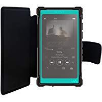 inorlo PU Funda Cuero Flip Piel para Sony Walkman NW-A35 NW-A45 Reproductor de MP3 Case Cover con Cierre Magn&eacute;tico + Protector de Pantalla