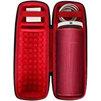 Duro Viajar Caso Cubrir para Ultimate Ears UE MEGABOOM 3 Altavoz Bluetooth por co2CREA (Rojo de Carga)