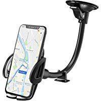 IZUKU Soporte M&oacute;vil Coche para Parabrisas [Garant&iacute;a de por vida] Porta Movil Coche para iPhone X / 8/7/6, Samsung S8 / S7, Huawei, Xiaomi, tel&eacute;fono inteligente y dispositivos GPS