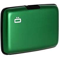 &Ouml;gon ST-Green Stockholm Cartera Tarjetero de Aluminio Anodizado Verde
