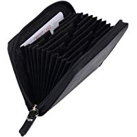 Tarjetero para tarjetas de cr&eacute;dito LEAS, Piel aut&eacute;ntica, negro - ''LEAS Card-Collection''