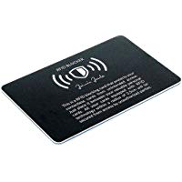 Jaimie Jacobs&reg; RFID de Blocker RFID Tarjeta de protecci&oacute;n para Tarjetas de cr&eacute;dito NFC de Blocker&nbsp;&ndash;&nbsp;Una Tarjeta Protege Toda la Cartera&nbsp;&ndash;&nbsp;st&ouml;rsender para sin Contacto Tarjetas de Cr&eacute;dito