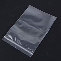 DEOMOR 100pcs Bolsas de Pl&aacute;stico Transparente con Cierre Zip para Alimentos Galletas Caramelos Bombones Regalos Joyer&iacute;as Boda Navidad Fiesta Espesor 0,1mm