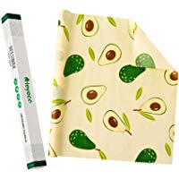 HEYECO Envoltorio de Cera de Abejas - Set Envoltorios Tela Algod&oacute;n Org&aacute;nico con Cera Natural de Abejas, Resina de &Aacute;rbol y Aceite de Jojoba - Envoltorio para Alimentos - Envoltura