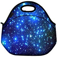 Tskybag - Porta alimentos infantil, de neopreno, con aislamiento t&eacute;rmico y cremallera, para escuela, viaje, picnic, resistente al agua
