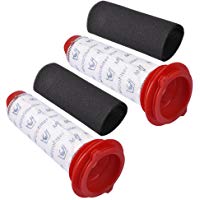 KEEPOW Filtros Lavables para Aspiradora Escoba Bosch Athlet, Pack Familiar Incluye 2 Filtros Lavables + 2 Espumas, Set de 4