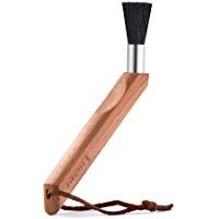 Soulhand Cepillo de Limpieza para M&aacute;quina de caf&eacute; Espresso Profesional,Cepillo Natural con cerdas de Jabal&iacute; para Molinillo de Caf&eacute;, Mango de Madera con Cord&oacute;n, Herramienta de caf&eacute; para Barista Cocina