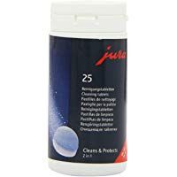 Jura - Pastillas para la limpieza de cafeteras autom&aacute;ticas (25 unidades)