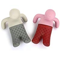 iNeibo mr tea/infusiones/infusor de te/ colador te/filtro te/ filtro te silicona, 100% silicona alimentaria, libre de BPA, Gracias a este original infusor lo tendr&aacute;s f&aacute;cil para preparar una taza con tu sabor favorito