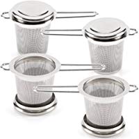 EZOWare Infusor de T&eacute;,Filtro de T&eacute; con 4 pcs en un paquete