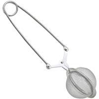 Silicone Gold SG3142 Infusor de Pinza, Acero Inoxidable, Plateado, 18x8x4 cm