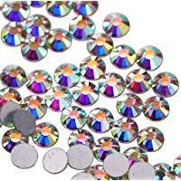 Diamantes de imitaci&oacute;n de Jollin, reverso plano y fijaci&oacute;n con pegamento