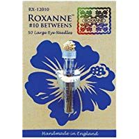Colonial Needle Roxanne intermedios Agujas-Size 12, 50 unidades