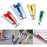 OUNONA Bias Tape Maker Fabricante de Cintas al Bies Tape Maker Set 6mm 12mm 18mm 25mm