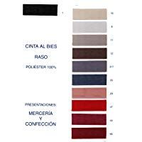 BYETSA / CINTA AL BIES RASO POLIESTER 100% ANCHO 18mm LARGO 25M