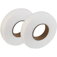 LYTIVAGEN Cinta de Dobladillo, Cinta de Fusi&oacute;n de Tela de Planchar, Tela Cinta de Fusi&oacute;n Ropa/Cortinas, 70 Yardas x 2 Rollos