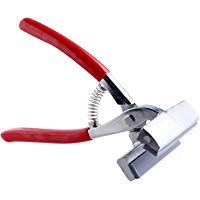 KURTZY Tenazas Tensoras para Lienzos - Tenazas de Metal Profesional para Estirar con Asas Acolchadas con Retroceso de Muelle para Estirar Lienzos (20cm de Largo, 12cm de Ancho)