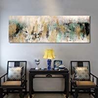 YCOLLC Lienzo de Pintura Decoraci&oacute;n del hogar Arte Abstracto Moderno Pintura al &oacute;leo Carteles y Grabados Arte de la Pared Cuadros para Livingom No Frameme Sin Marco