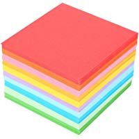 Papel de Colores de Origami Hojas de Origami Papiroflexia para DIY Manualidades 520pcs